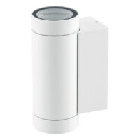 EVN Lichttechnik Wandleuchte 230V GU10 2x11W IP54 637201N weiß