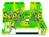 WAGO GmbH & Co. KG Schutzleiterklemme 0,08-2,5/4mmq gn/ge 870-687