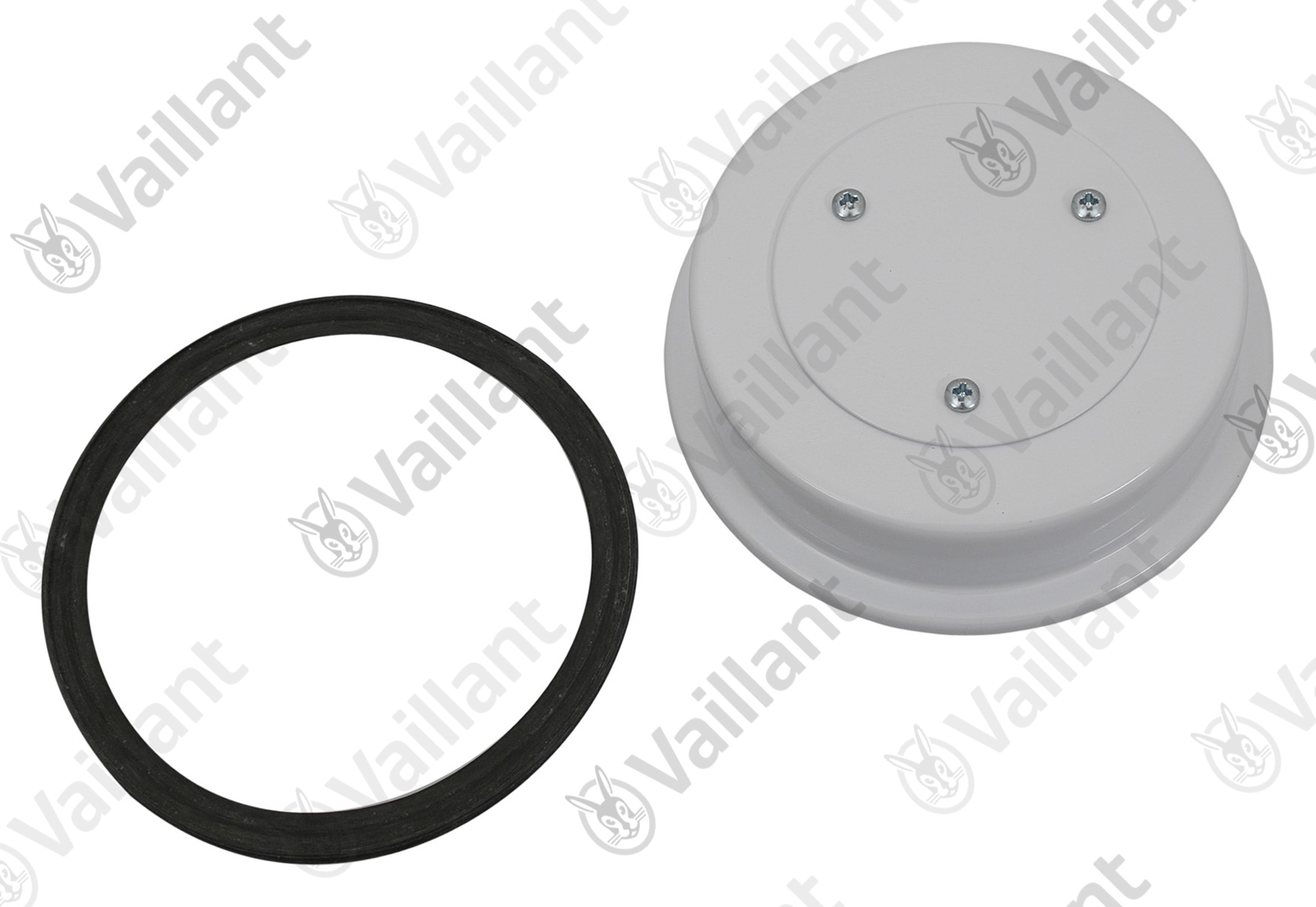 Vaillant Deckel, variabel DN 125 mit Dichtung Vaillant-Nr. 076169