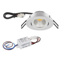 EVN Lichttechnik P-LED Deckeneinbauleuchte 230V 3000K 300lm PC20N31502