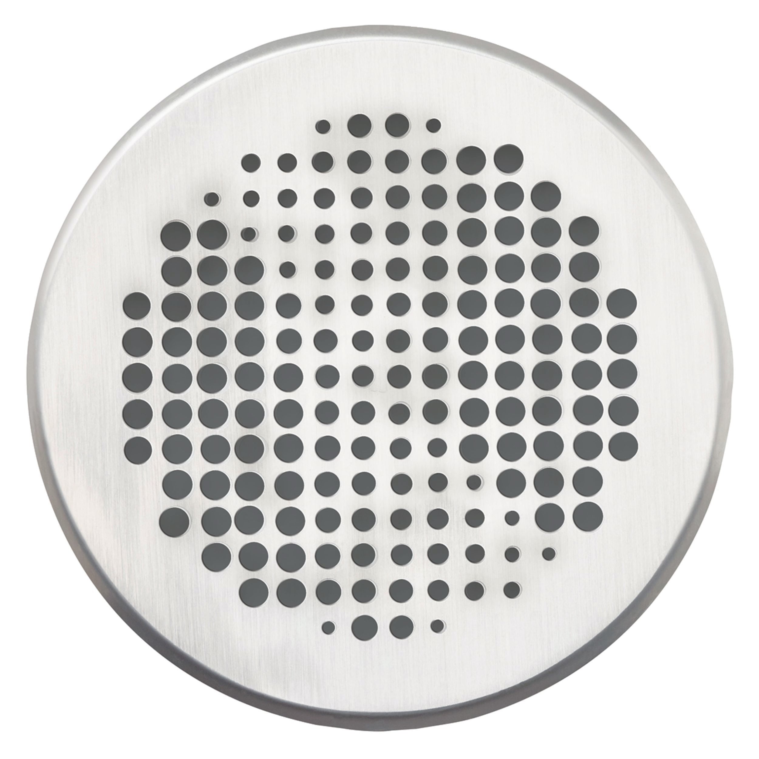 VAILLANT Design Abdeckblende rund Durchmesser 125 mm Wave Edelstahl