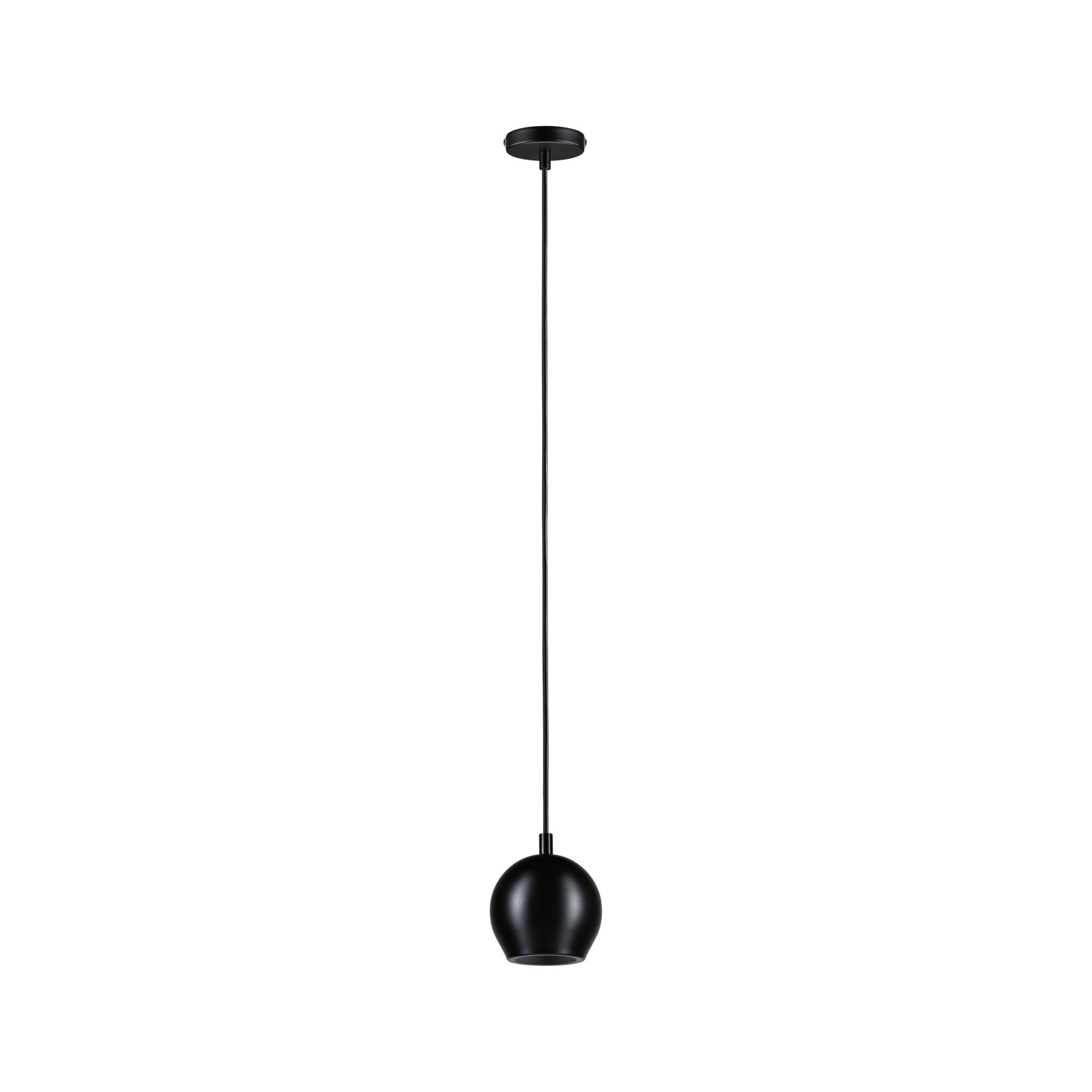 Paulmann PAULMANN LED-Pendelleuchte 1LED schwarz GU10 Shima 769.92 sym IP44