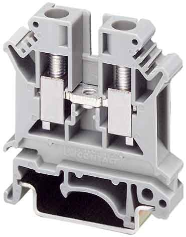 Phoenix Contact Durchgangsklemme 0,2-10qmm B=8,2mm grau UK 6 N