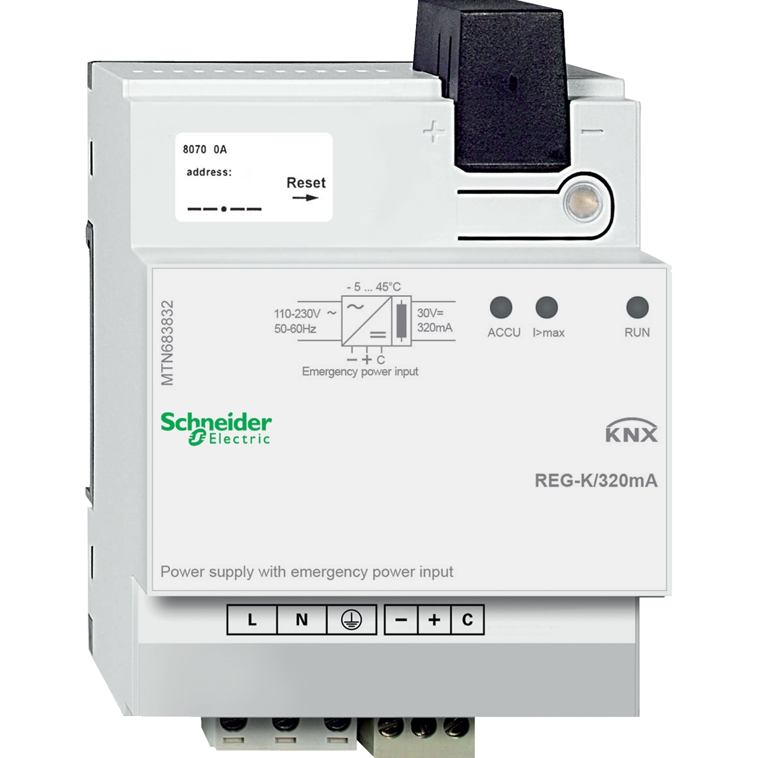 Schneider Schneider Electric KNX Spannungsversorgung REG-K/320 mA MTN683832