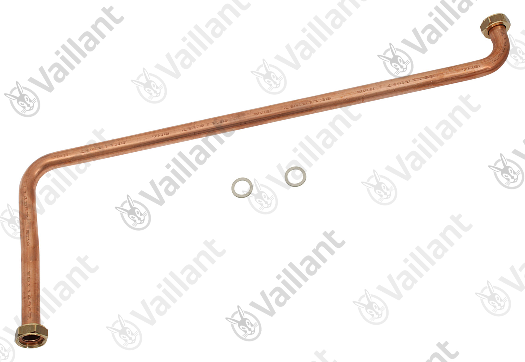 Vaillant Rohr, Kaltwasserzul. Speicher Vaillant-Nr. 083537