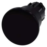 Siemens Dig Industr. Pilzdrucktaster 22mm, rund, schwarz 3SU1000-1BA10-0AA0
