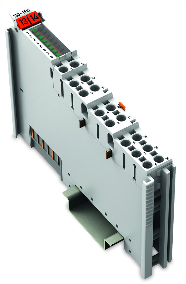 WAGO GmbH &amp; Co. KG I/O Ausgangsklemme 8DO 24VDC 0.5A 750-1515