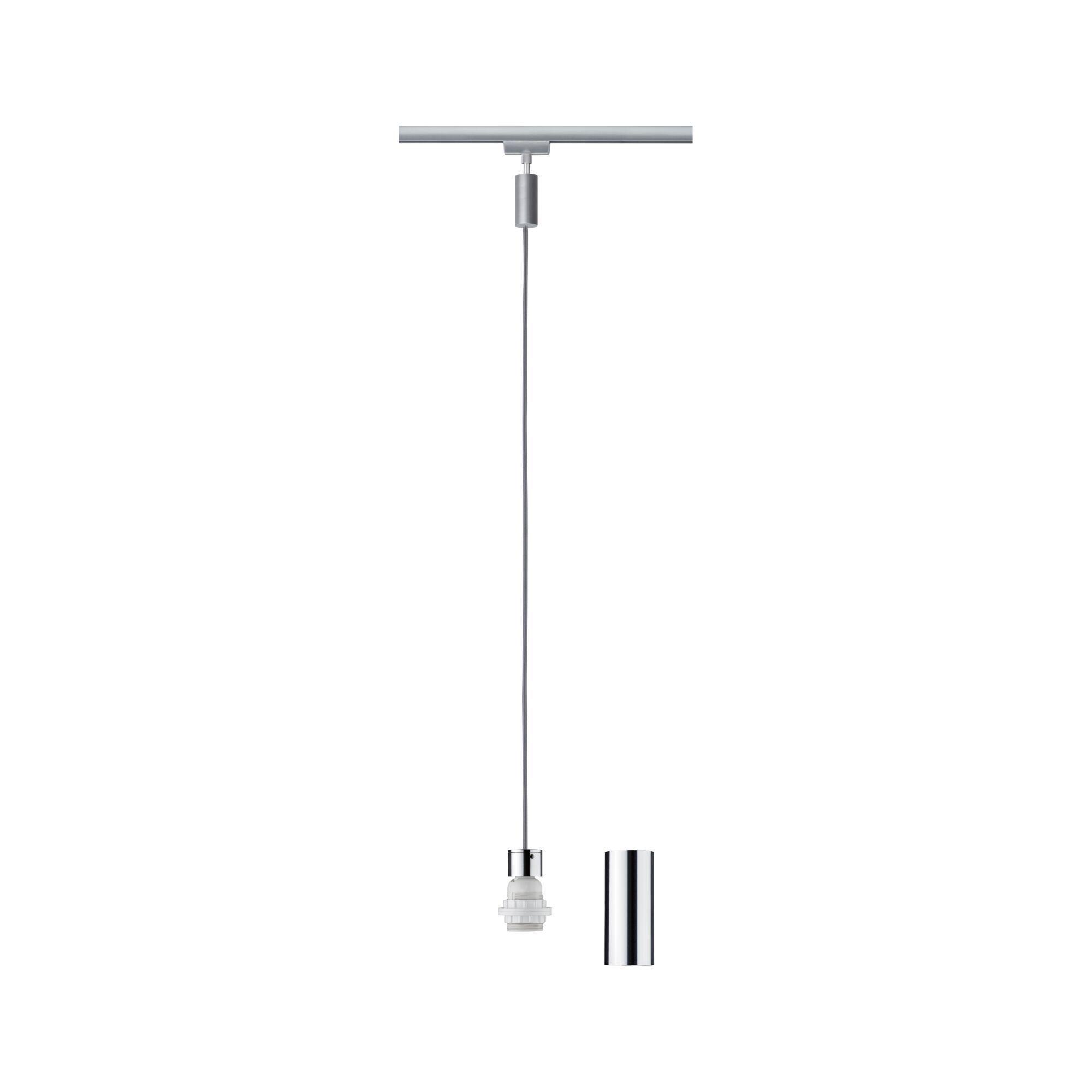 Paulmann PAULMANN Leuchtenpendel chr E27 Aluminium URail 954.36 Schraubbef