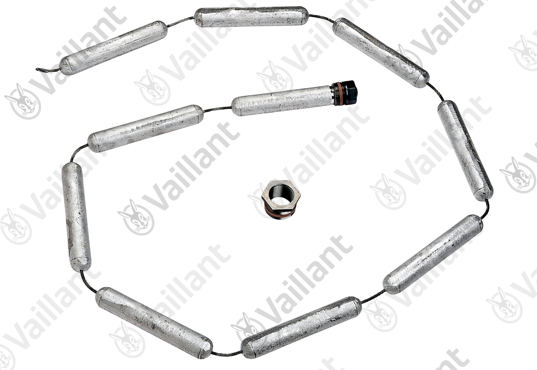 Kettenanode, mit Reduzierst. G1-G3/4 Vaillant-Nr. 106482