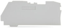 WAGO GmbH & Co. KG Abschluss Zwischenplatte 1 mm dick, grau 2106-1291