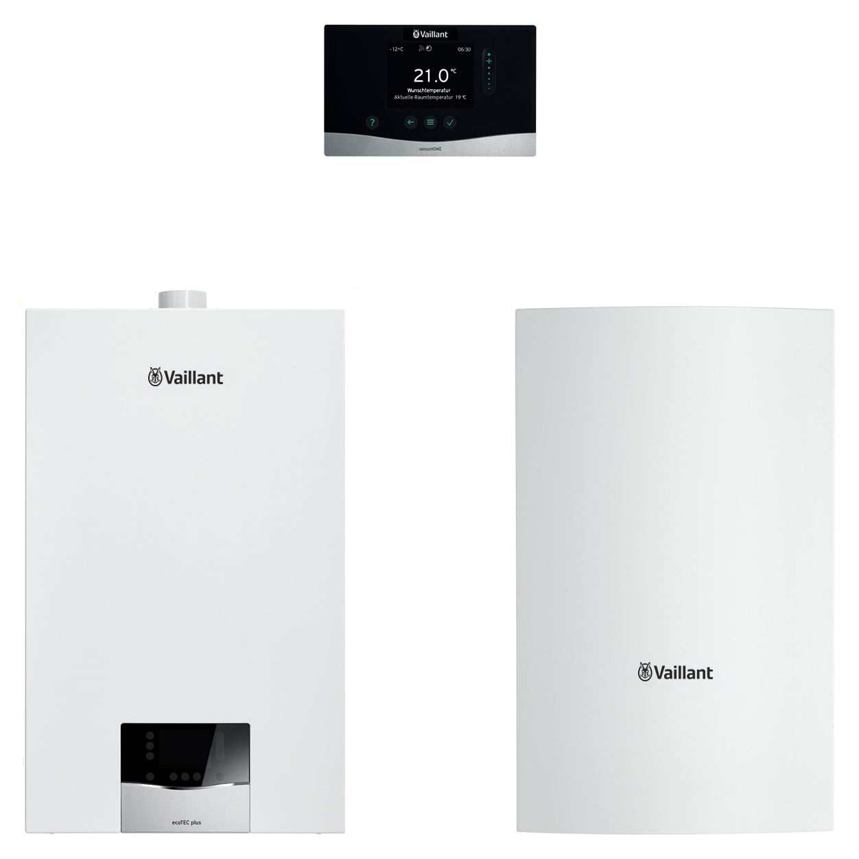 VAILLANT Paket 1.760/3 ecoTEC plus VC 10CS/1-5,VRT 380/2,VIH Q 75/2 B, Zubehör