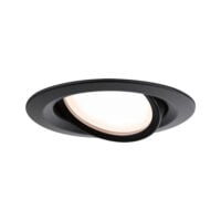 PAULMANN LED-Einbaustrahler 6W Konverter 1LED Nova Plus 924.59 schwarz 2700K weiß 470lm schwarz