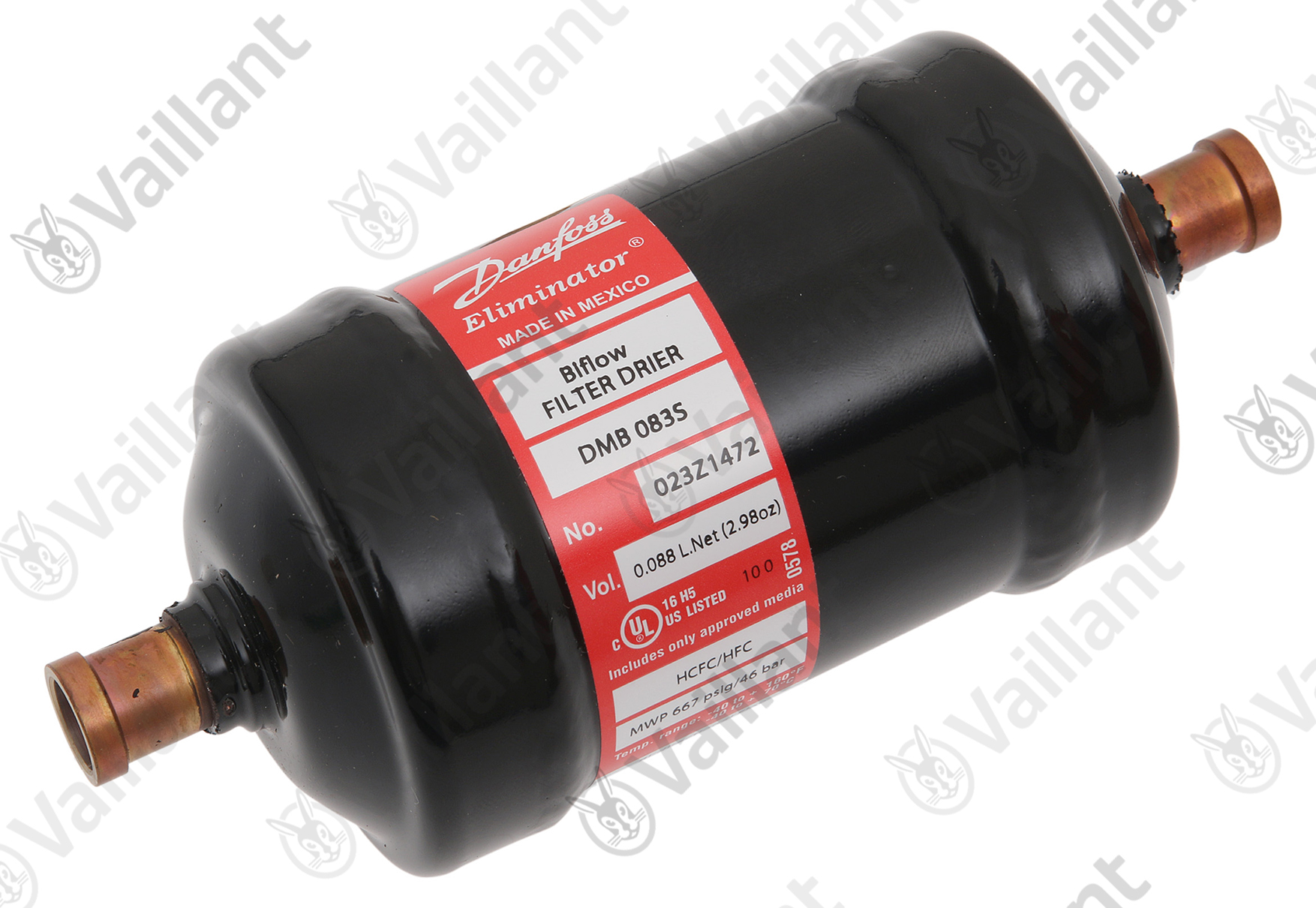 Filtertrockner, 6-10 kW Vaillant-Nr. 560655
