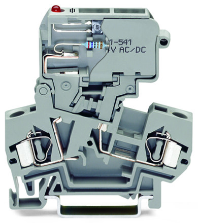 WAGO GmbH &amp; Co. KG Sicherungsklemme grau 0,08-4qmm 281-611/281-541
