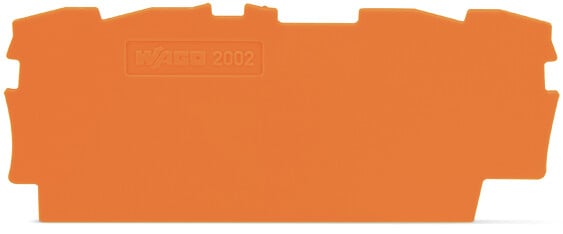 WAGO GmbH &amp; Co. KG Abschluss-u Zwischenplatte 0,8mm dick 2002-1492