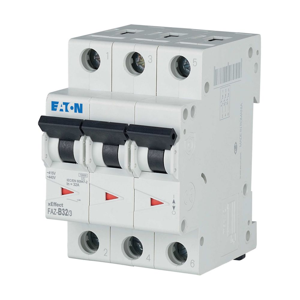 Eaton Eaton (Moeller) Leitungsschutzschalter B 32A, 3p FAZ-B32/3