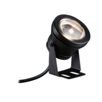 PAULMANN LED-Anbaustrahler 5W Konverter 1LED 945.59 schwarz 3000K weiß 300lm schwarz matt Aluminium IP68