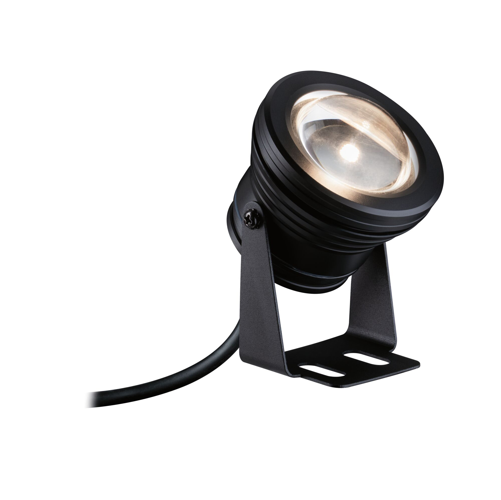 Paulmann PAULMANN LED-Anbaustrahler 5W Konverter 1LED 945.59 schwarz 3000K weiß 300lm schwarz matt Aluminium IP68