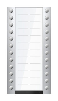 TCS Montageelement-Tür 20-fach Aufputz si Aluminium AEA530224-0010 280x138x26mm