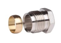 Klemmverbinder R 1/2 Außengewinde auf 15mm für Stahl- und Kupferrohre