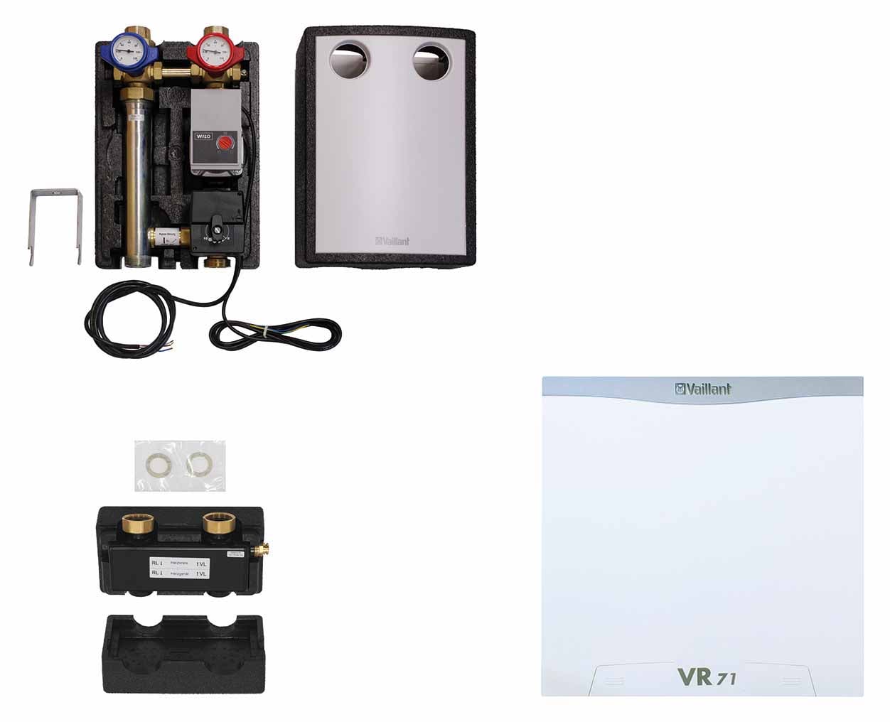 VAILLANT Paket Erweiterung 1, 1 Mischerkreis 1 Zoll, HE-Pumpe, VR 71