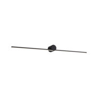 PAULMANN LED-Spiegelleuchte 9W 3000K schwarz Sava 754.12 500lm