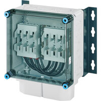 HENSEL Sicherungsgehäuse 125A IP65 uni Mi AK 3142 NH-Sich Kunststoff mit transpDeckel