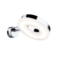PAULMANN LED-Spiegelleuchte 4W 3000K chr Becrux 708.81 336lm Konverter Kst_opal IP20