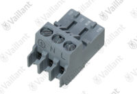 VAILLANT Stecker, Rast 5 3-polig grau Vaillant-Nr. 0010048112