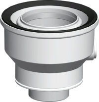 Erweiterung DN60/100 - DN80/125, aus PP