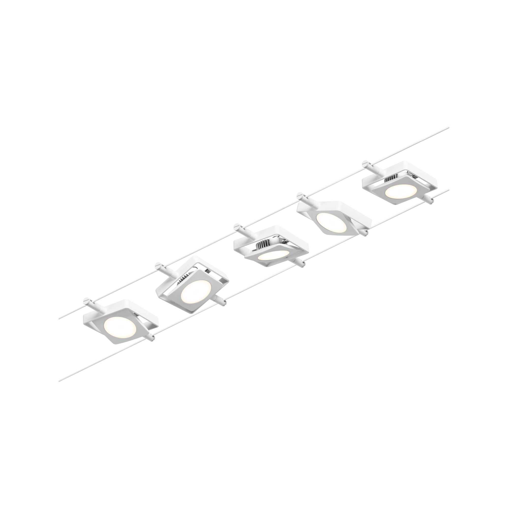 Paulmann PAULMANN LED-Anbaustrahler 5x4,5W Konverter MacLED 944.22 5LEDs weiß 3000K weiß 250lm