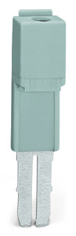 WAGO GmbH &amp; Co. KG Doppelteilungsbrücker 24A grau B=10mm 280-409