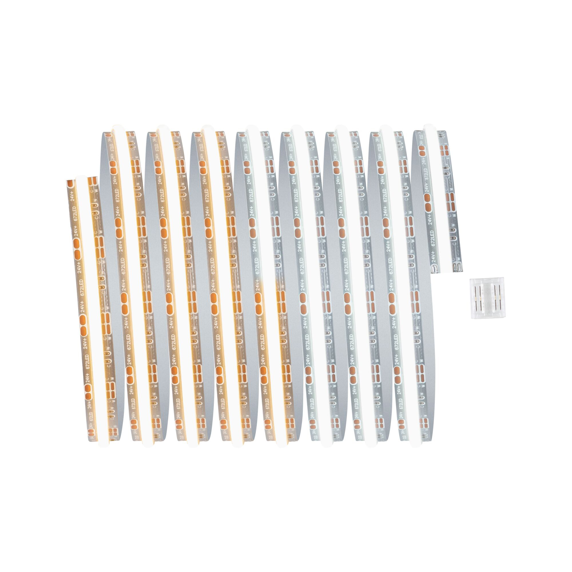 Paulmann PAULMANN LED-Lichtband 9,6W/m weiß IP20 DC MaxLED 711.16 2700-6500K 672Stk/m 24V