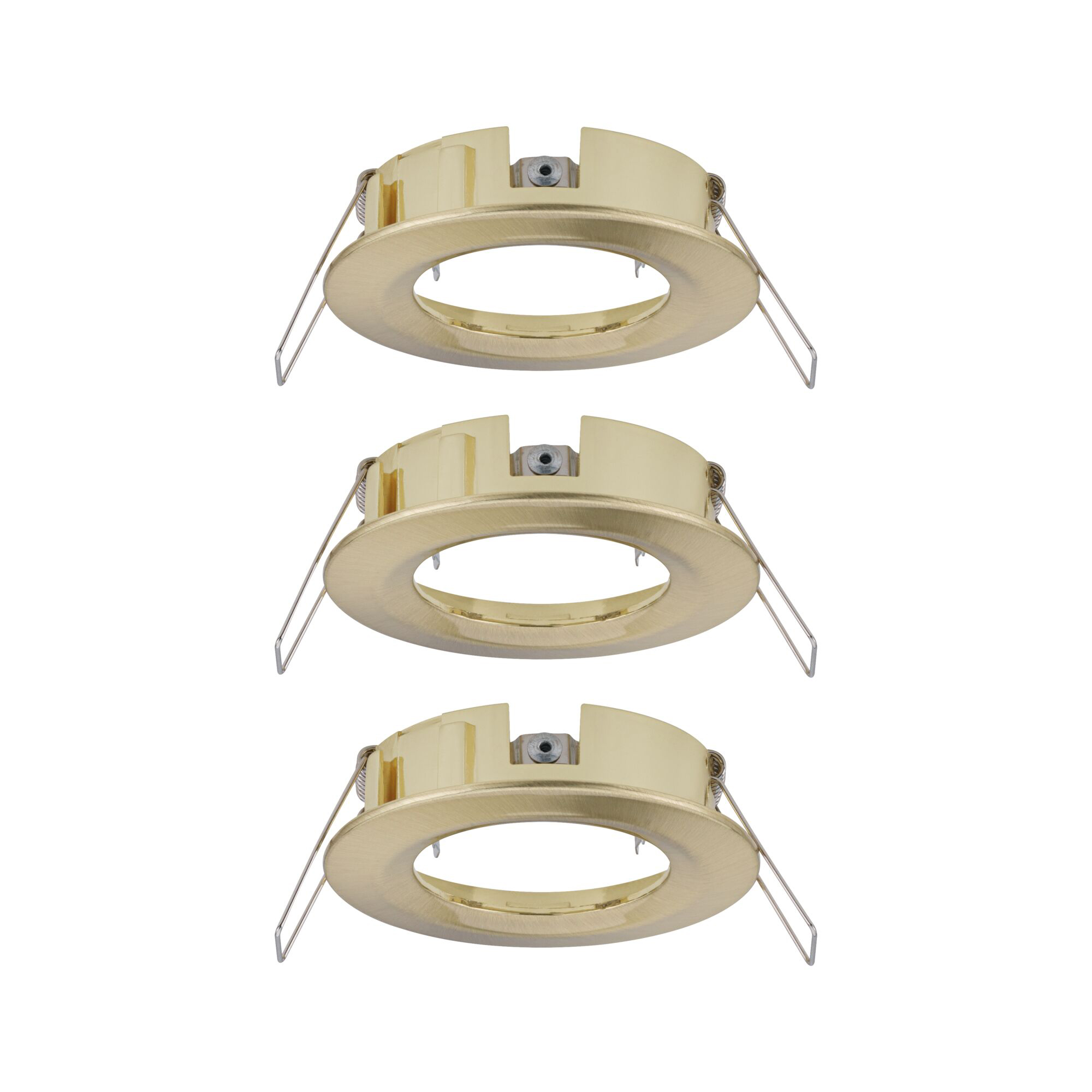 Paulmann PAULMANN LED-Einbaustrahler 3x10W 3LEDs Choose 924.83 ms GU10 ms gbürst Aluminium