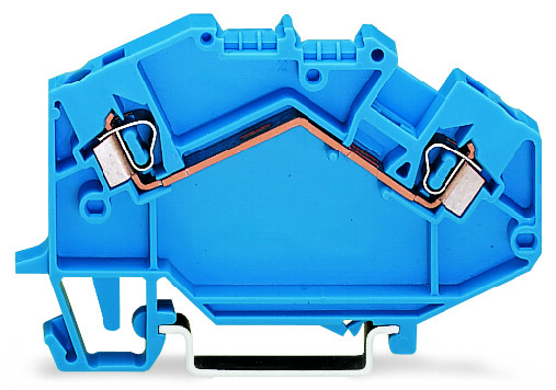 WAGO GmbH &amp; Co. KG Durchgangsklemme 0,08-2,5mmq blau 780-604