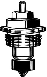 Thermostat-Oberteil DN 20, für Gehäuse mit T-Kennzeichnung