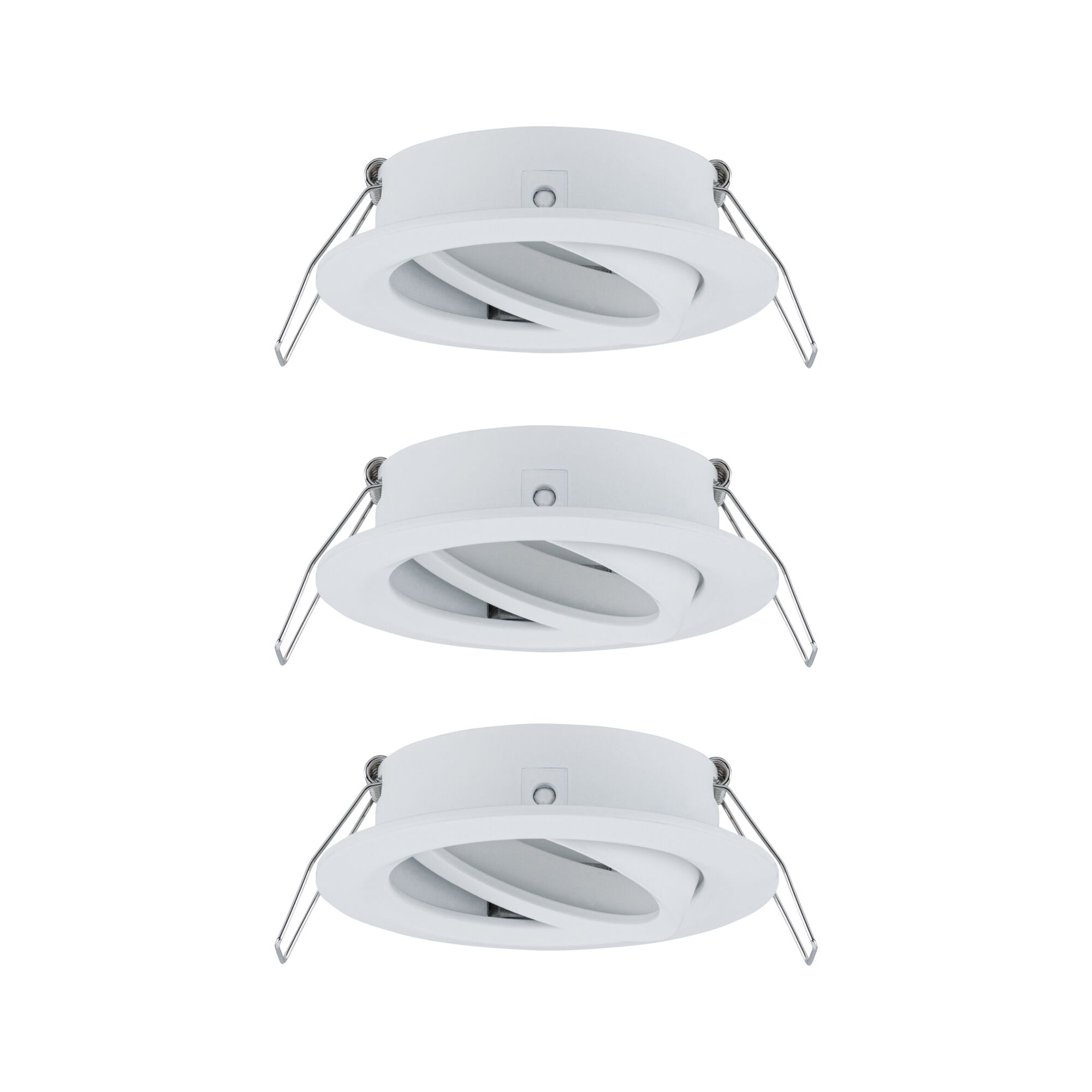Paulmann PAULMANN LED-Einbaustrahler 3x10W 3LEDs Choose 924.86 weiß GU10 weiß Aluminium IP23