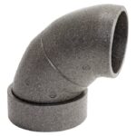 VAILLANT EPP Bogen Durchm. 210/180 mm 90 Gr. mit integrierter Verbindungsmuffe