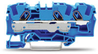 WAGO GmbH & Co. KG Durchgangsklemme 0,5-6/10qmm blau, 3L 2006-1304