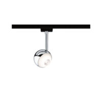 PAULMANN LED-Schienenstrahler 6W Konverter schwarz Capsule 968.07 1LED 2700K weiß 440lm schwarz