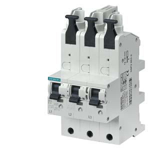 Siemens Siemens Dig Industr. SHU-Schalter 3x1p, E 50A,230/400V 5SP3850-2