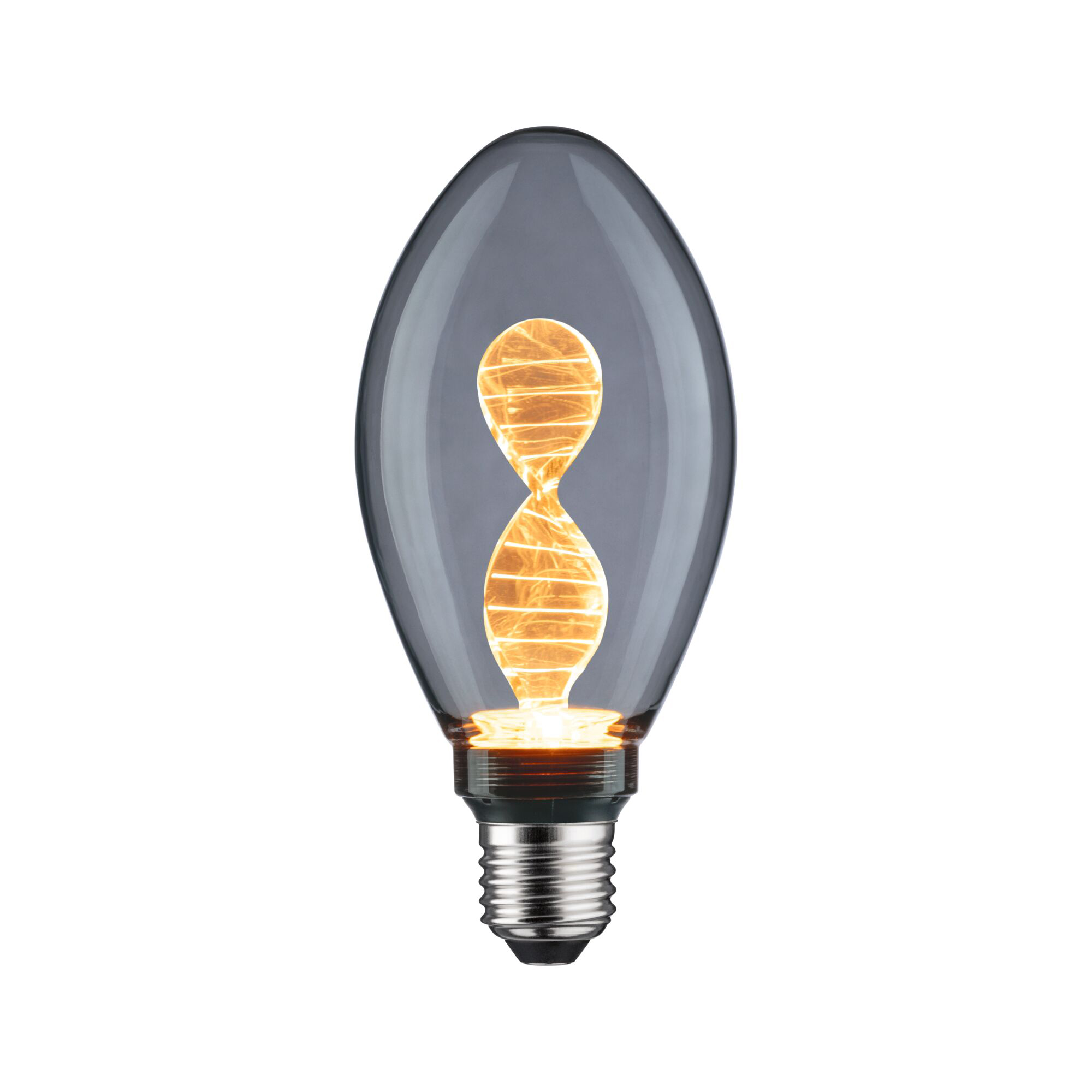 Paulmann PAULMANN LED-Lampe E27 3,5W 1800K weiß kl Helix 288.83 90lm 0-360° AC Ø75x164mm