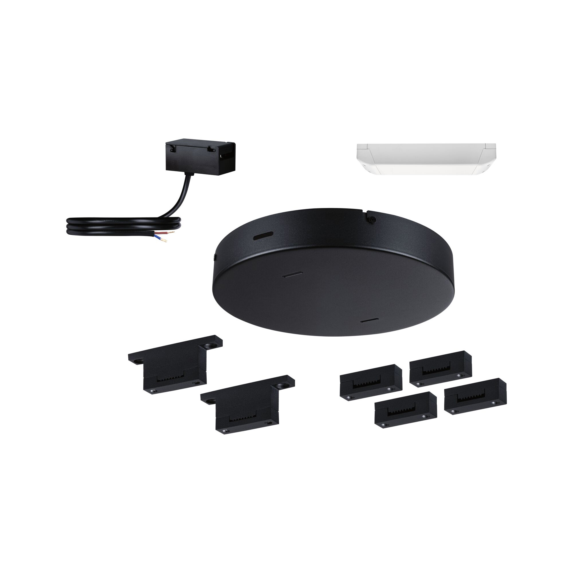 Paulmann PAULMANN End-Einspeisung schwarz 2p 250mm 946.29
