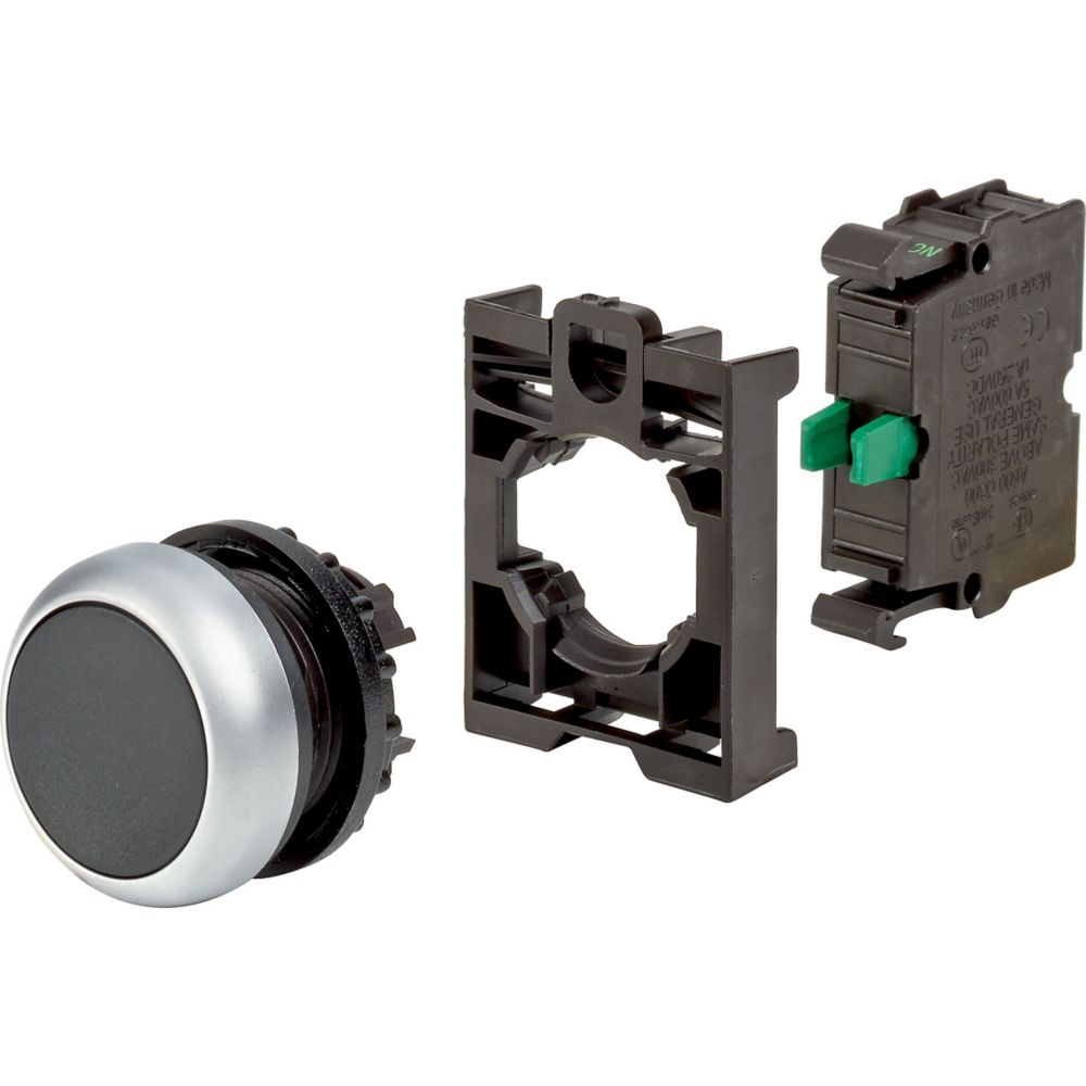 Eaton Eaton (Moeller) Drucktaste RMQ-Titan flach tastend schw. M22-D-S-K10-BVP