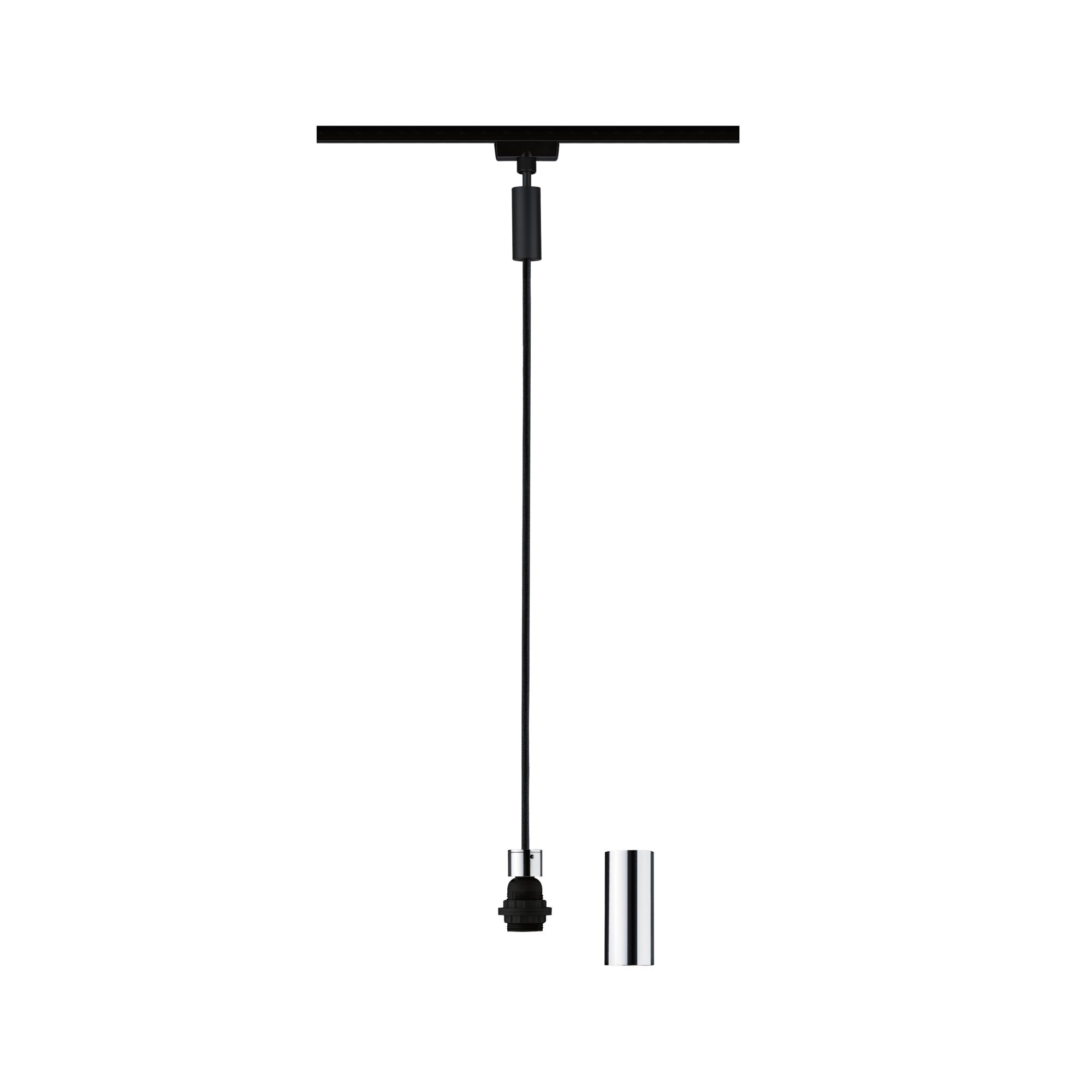 PAULMANN Pendelleuchte 20W HV schwarz E27 sym URail 2Easy 969.19 IP20