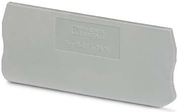 Phoenix Contact Trennplatte 71,5x2,2x36,5mm grau D-ST 4-TWIN