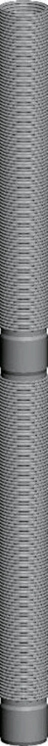 Abgasrohr DN110 flexibel 8000 mm, aus PP