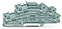 WAGO GmbH & Co. KG Installationsetagenklemme 4mm² grau L/L/PE 2003-6645