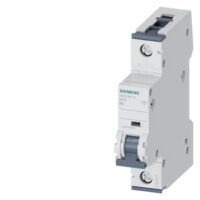 Siemens Dig Industr. LS-Schalter B4A,1-polig, T=70,6kA 5SY6104-6
