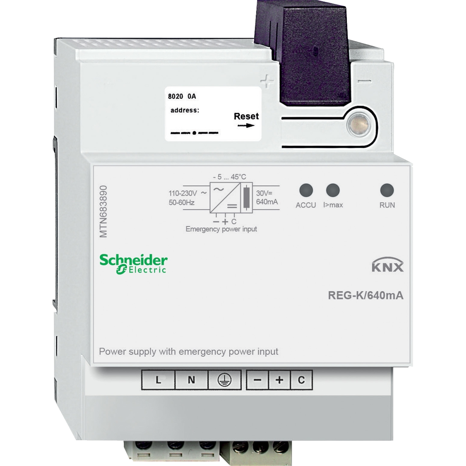 Schneider Schneider Electric KNX Spannungsversorgung REG-K/640 mA MTN683890